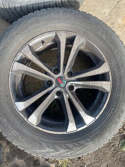 Kia sorento alu zimní kola 235/65 r17 - 4