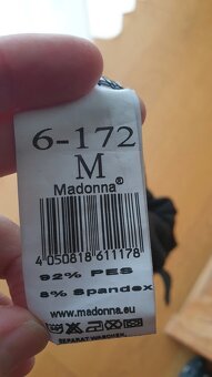 Sexy černé šaty Madonna - 4