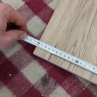 Stolová deska Dub Halifax 130x80 - 4