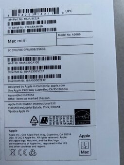 Mac mini, čip M2 (2023) - 4