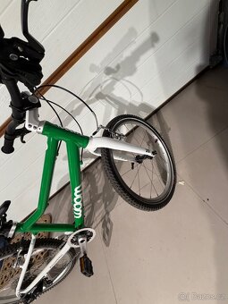 Dětské kolo Woom 4 "20" zelené - 4