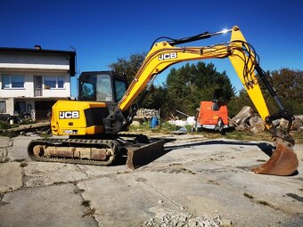 Minibagr bagr Jcb 85-z1 yanmar,kubota - 4