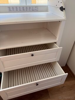 Ikea přebalovací komoda Sundvik bílá - 4