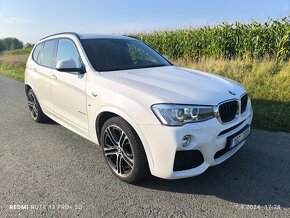 BMW X3 2.0d M-paket, 2016,140kw, 161tis. km- NEHAVAROVANÉ - 4