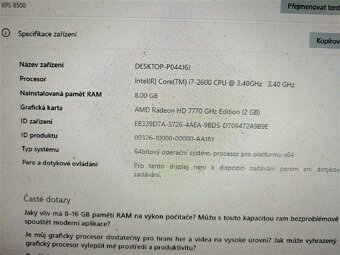 PC DELL XPS - 4