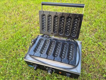 Profesionální vaflovač na 6ks - 1500W - 4