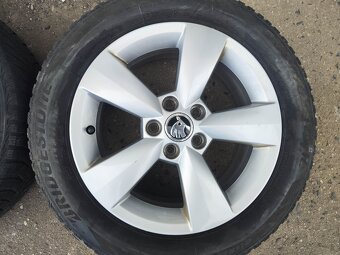 15"alu sada Carme 5x100 origo Rapid Fabia 3 Roomster Polo - 4