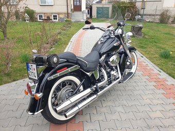 Harley Davidson Softail Deluxe, 2900KM, Nová STK, - 4