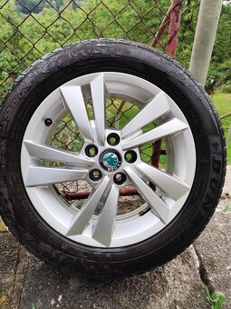 Alu kola 5x100 R15 originál Škoda Cygnus - 4