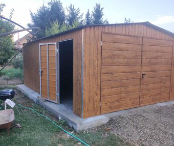 Plechová garáž 4x6m - doručení montáž zdarma po čr - 4