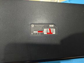 Herní klávesnice , mechanická, Keychron K2 RGB Gateron Red - 4