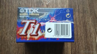 Audiokazety TDK-5 kusů nové - 4
