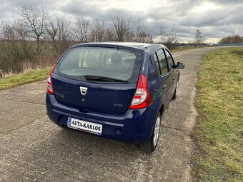 Dacia Sandero 1,4i 55KW AUTORÁDIO NA USB,TOP STAV - 4