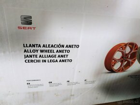 Prodám úplně nová ALU kola 19 - 4