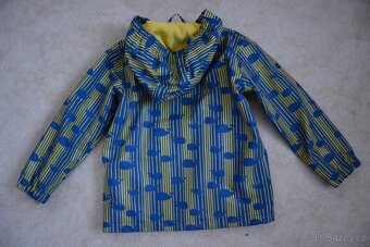 Pogumovaná bunda s velrybama vel. 116 unisex - 4