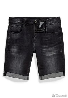 panske dzinove sortky, kratasy g-star raw 3301 velkost W35 - 4