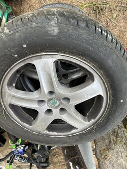 ALU kola Škoda Octavia 1 letní pneu - 4