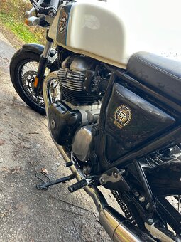 royal enfield gt650 top stav, custom coffee racer - 4