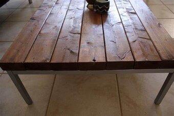 Rám konferenčního stolku Ikea Klubbo - BEZ DESKY - 4