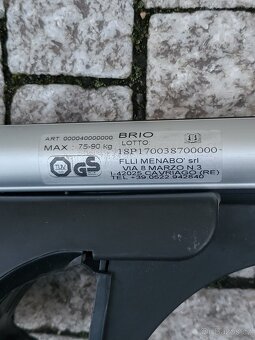 zánovní příčníky 118cm Menabo Brio +2klíče - 4