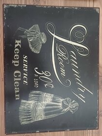 Plechové obrázky/dekorace - 4