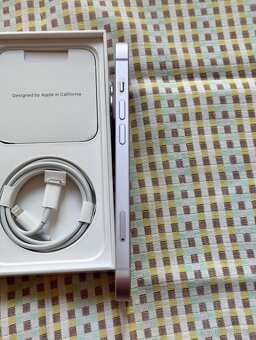 iPhone 14 Purple BATERIE 100% TOP - 4