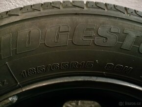 Prodám použité letní pneumatiky na vůz Citröen C3 - 4