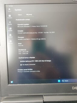 Herní notebook Dell 15 7577 Gaming - 4