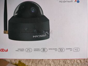 IP kamerový systém Foscam NVR + 6ks WiFi  -Lan kamery - 4
