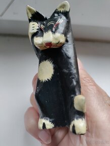Zvířecí 4 různé lehké dřevěné figurky - 4