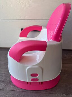 Fisher Price BG růžový nastavitelný nočník - 4