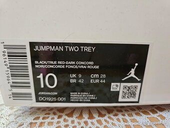 Boty Jordan Jumpman two Trey - originál - nové - vel.44 - 4