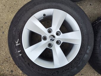 16"letní alu sada Orion 5x112 origo Superb 3 Passat B8 3G - 4