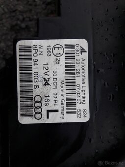 Audi A3 8p levý přední světlomet xenon - 4