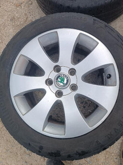 4 alu kola "16 originál Škoda Yetti - 4
