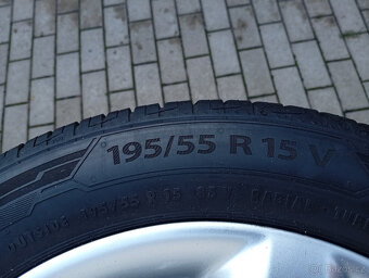 Alu kola original Škoda Fabia II, 195/65 R15 V - 4