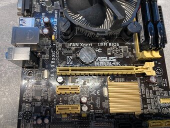 Základní deska Asus H81M-k s procesorem a pamětí - 4