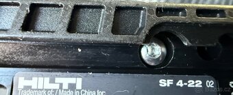Hitli sf6-22 a Hilti sr-4-22 aku vrtaci skrutkovace nuron - 4
