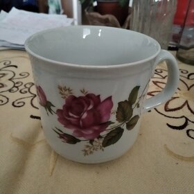 stare porcelanove hrnky malovane sady - 4