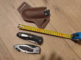 Pouzdro na nůž opaskové, černé - 4