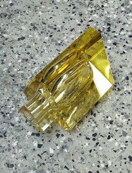 Starý velký Flakon Moser na Parfém 15 cm výška. - 4