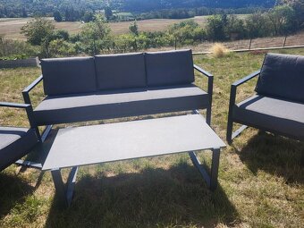 Zahradní sestava VONGE 5 osob černá - 4