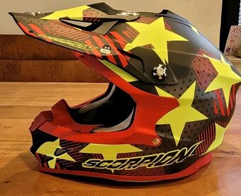 Motokrosová dětská přilba Scorpion VX 15 EVO AIR - 4