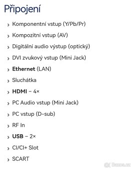 Prodám levně televizi LED - 4
