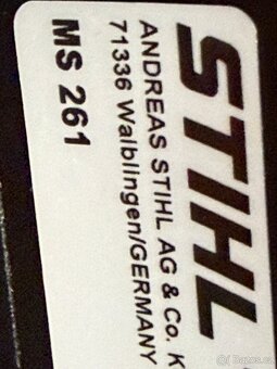 Stihl MS261 motorova pila 01/2027 - 4