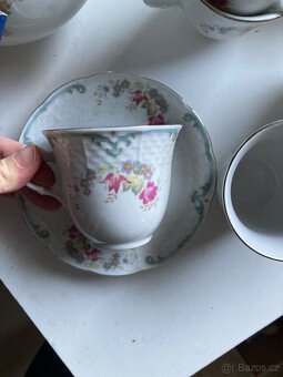 Porcelanový set Thun kytky - 4