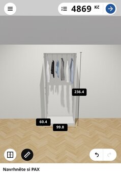 skříň Pax Ikea - 4