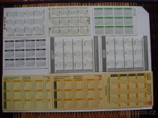 Kartičkové kalendáříky - 4