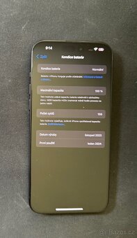 APPLE IPHONE 15 PRO MAX 256GB ČERNÝ TITAN - 4