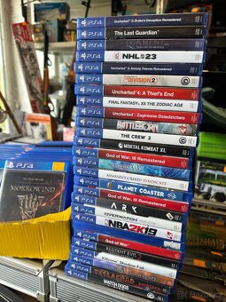 Prodám orig. hry na PlayStation 4 - 4